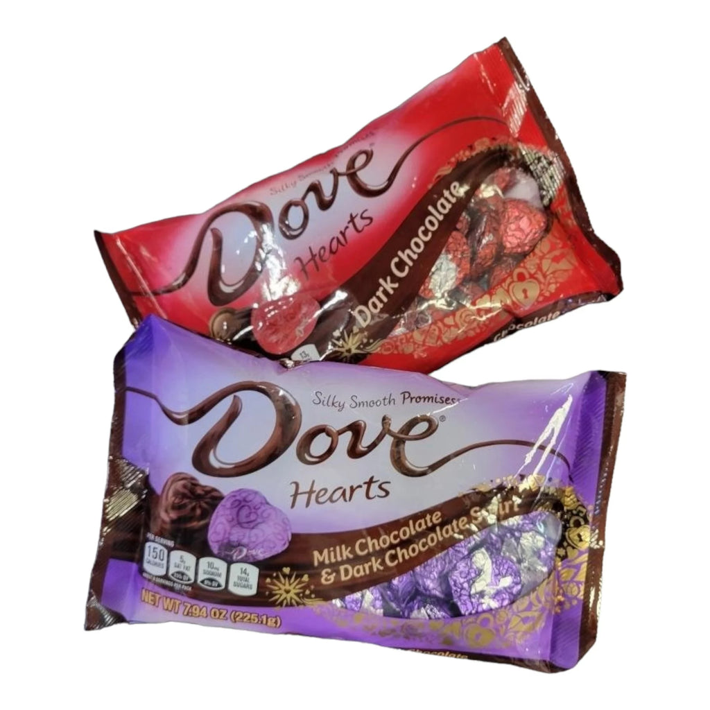 Dark Chocolate 8.87 oz bag and Milk and Dark Chocolate Swirl 7.94 oz bag, 2 bag gift bundle F437755