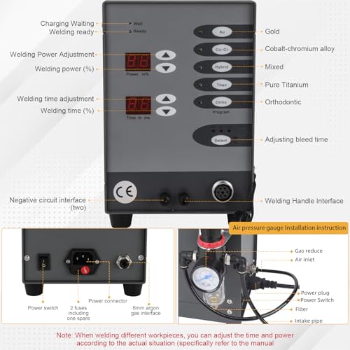 Pulse Arc Welder Permanent Jewelry Kit L18903