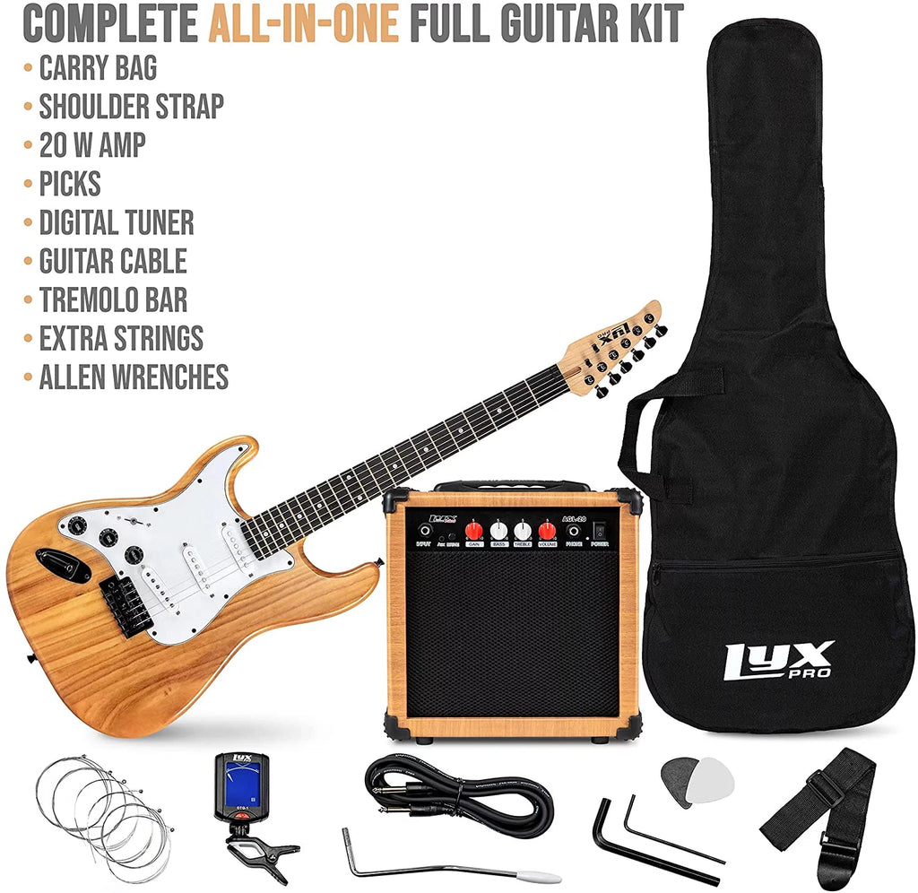 Natural 39” Left Handed Electric Guitar L4745
