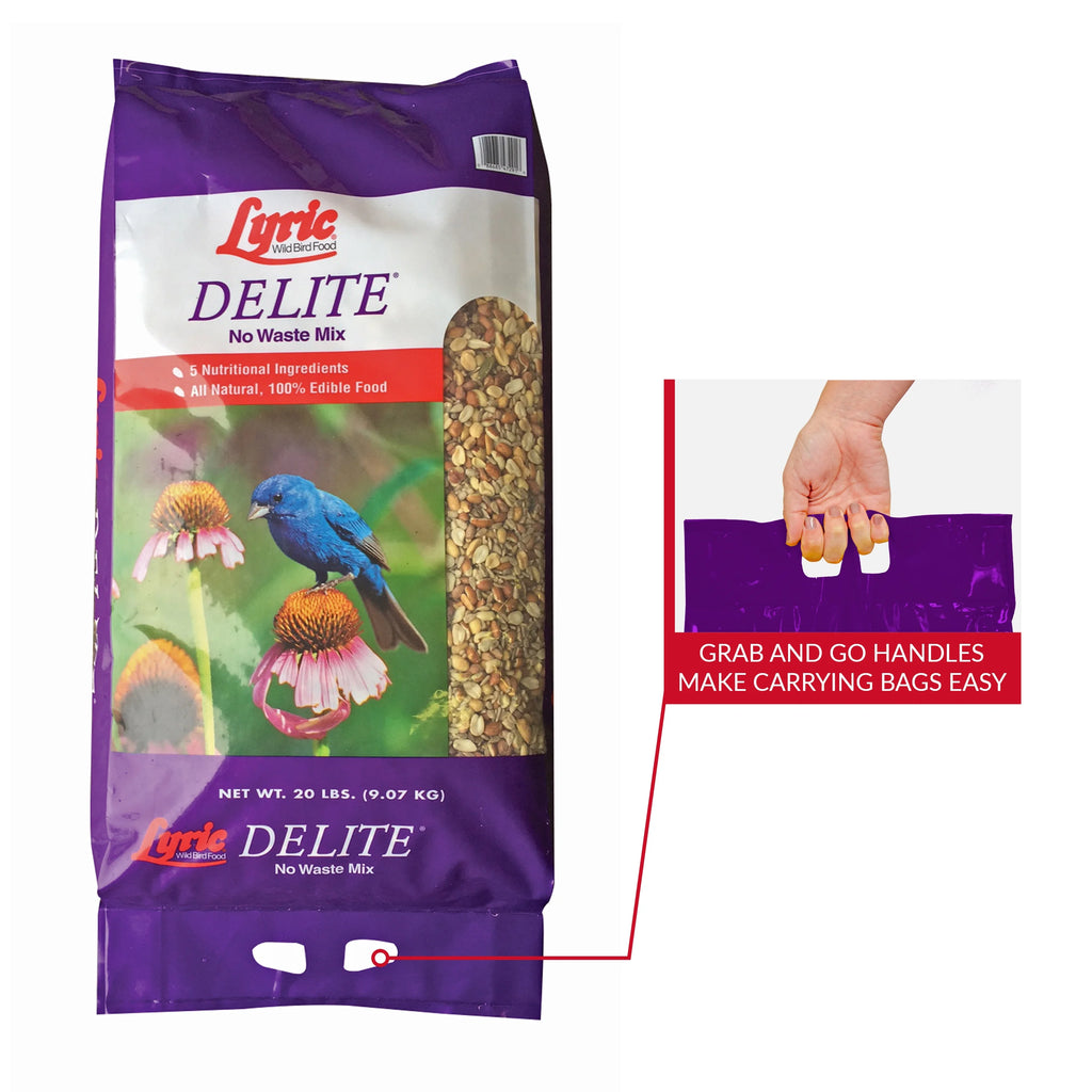 20 lb. No Waste Bird Seed with Shell-Free Nuts & Seeds U8326