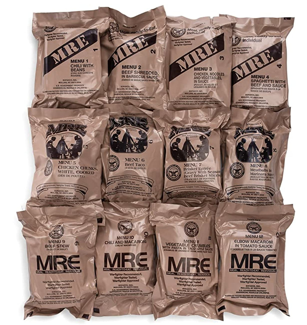 24ct MRE Meals Ready to Eat X214