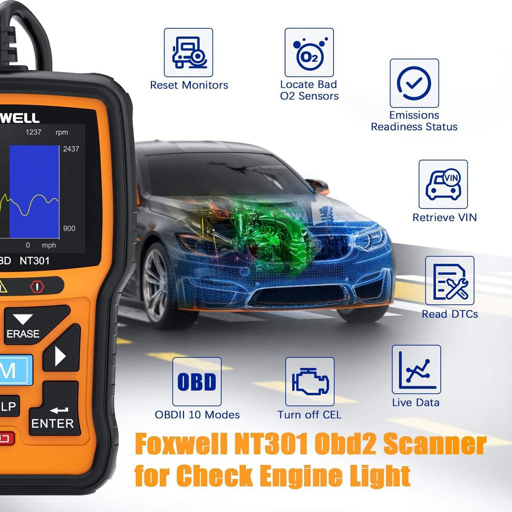 OBD2 Scanner Diagnostic Code Reader Tool R377105