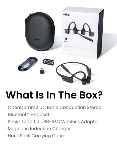 Bone Conduction Bluetooth Stereo Computer Headset with Boom Mic A964