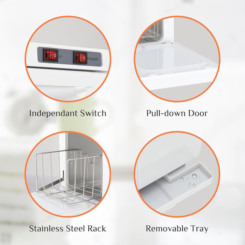 Black Aluminum Towel Warmer Cabinet D18058