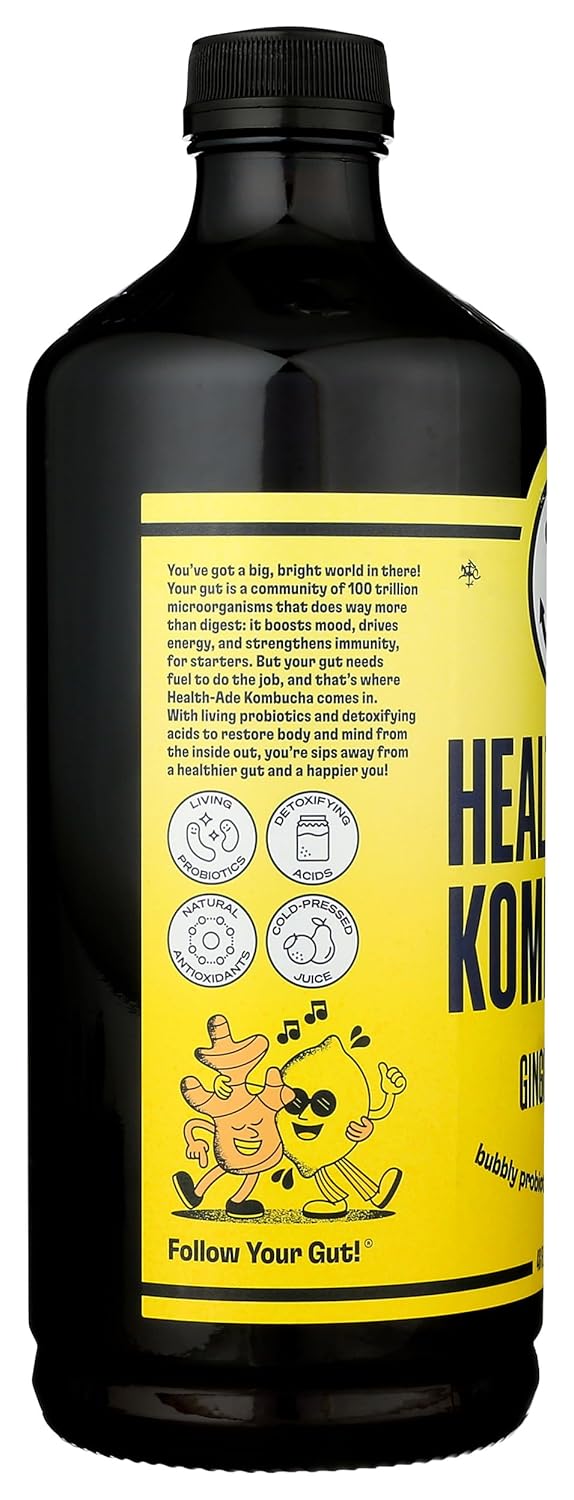 Ginger-Lemon Kombucha, 48 Fl oz R7391