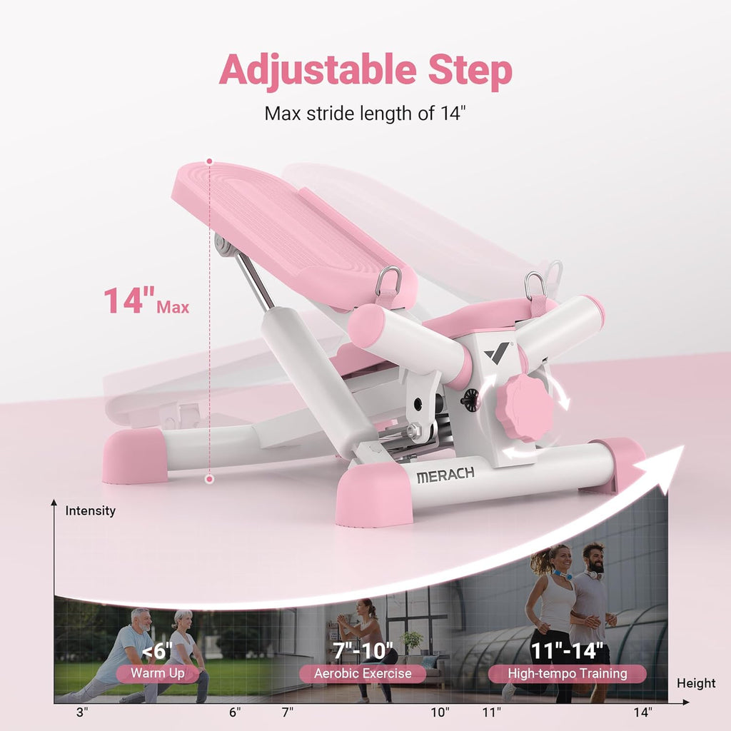 Mini Stepper with Resistance Bands I759721