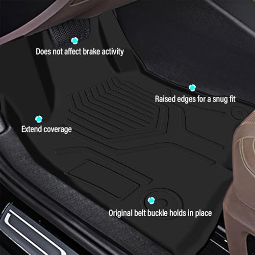 All-Weather TPE Floor Mats for Ford Maverick Hybrid E169