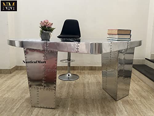 Aviator Wing Desk Aluminium Desk 72 Inches Y366500