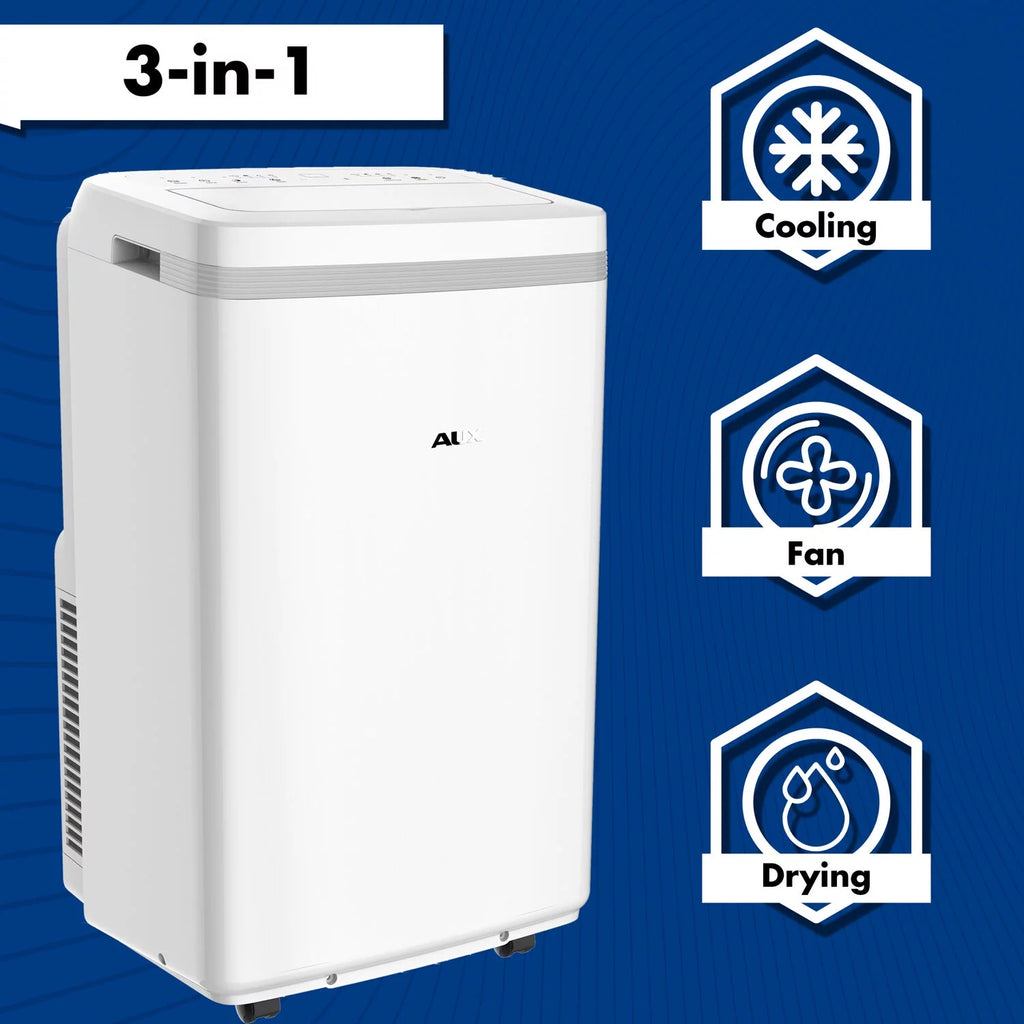 8,000 BTU Portable Air Conditioner, white N788388