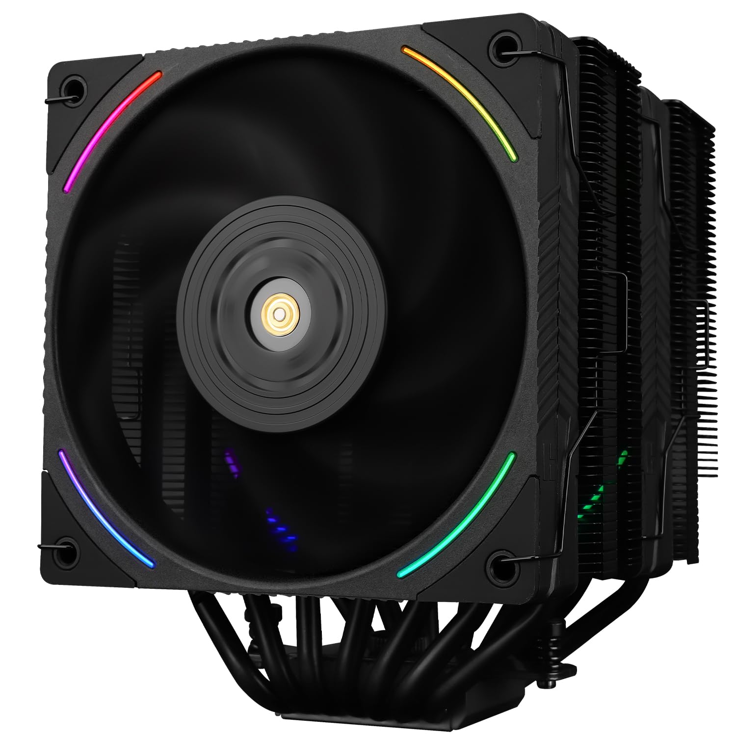 CPU Cooler with Dual PWM Fan and 7 Heat Pipes J221