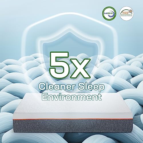 6 Inch Twin Size Cooling Gel Memory Foam Mattress K146675