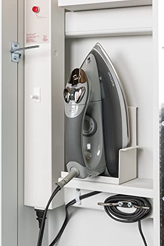 42 Inch Built-In Ironing Center with Swiveling Ironing Board N1242