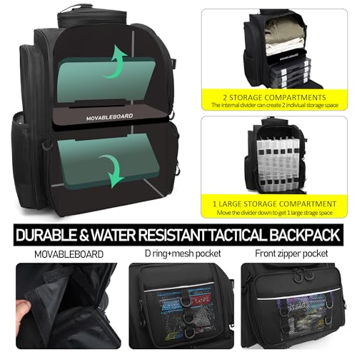 Fishing Tackle Backpack with Rod Holders W9268