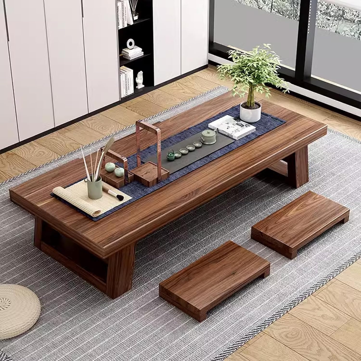 Solid Wood Low Table J11364