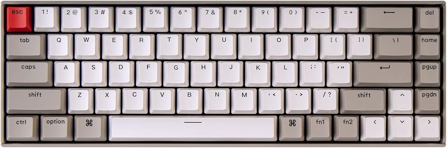 68-Key Wireless Mechanical Keyboard with Bluetooth and Type-C E9571