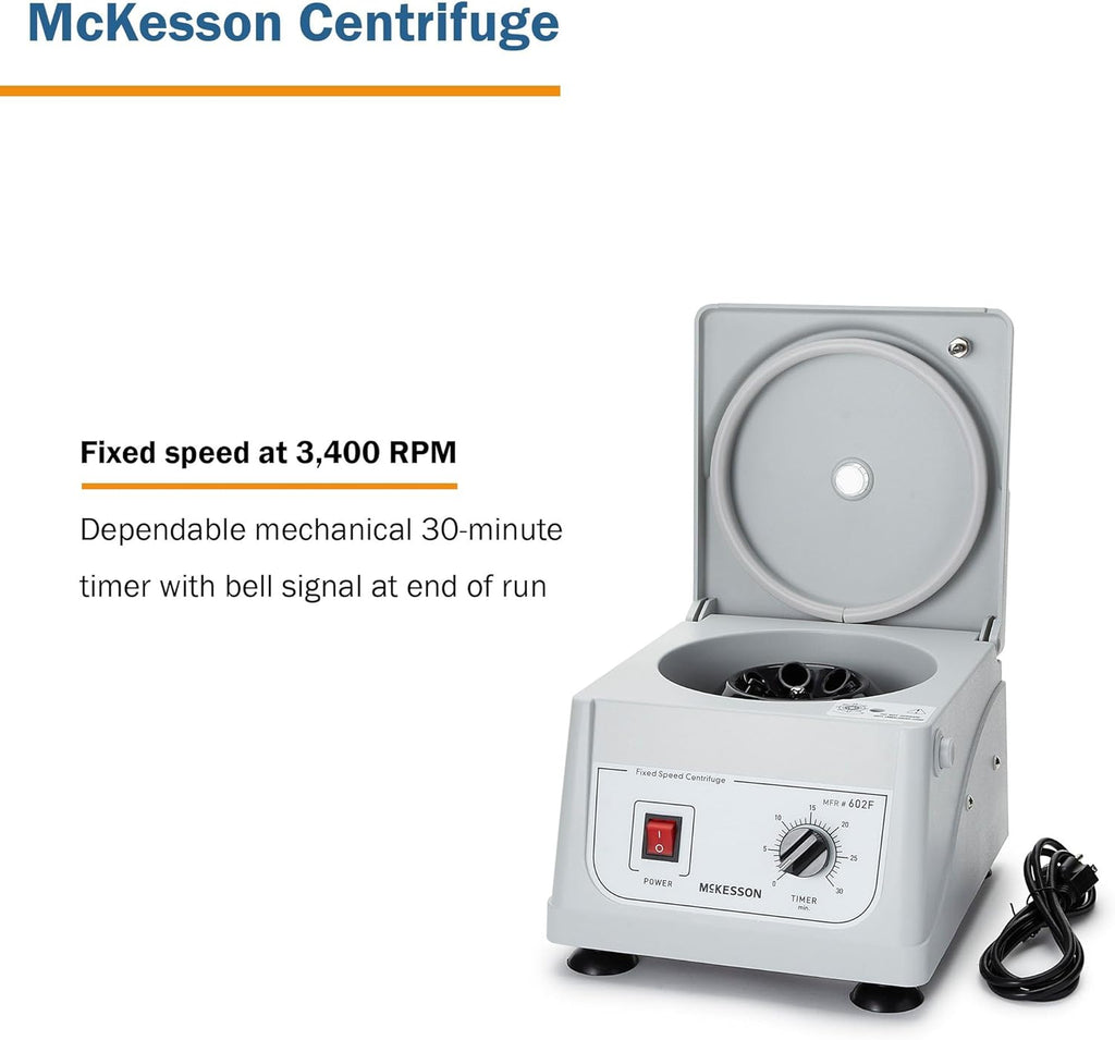 Centrifuge Machine, Fixed Speed 3400 RPM, 6 Place Fixed Angled Rotor I702