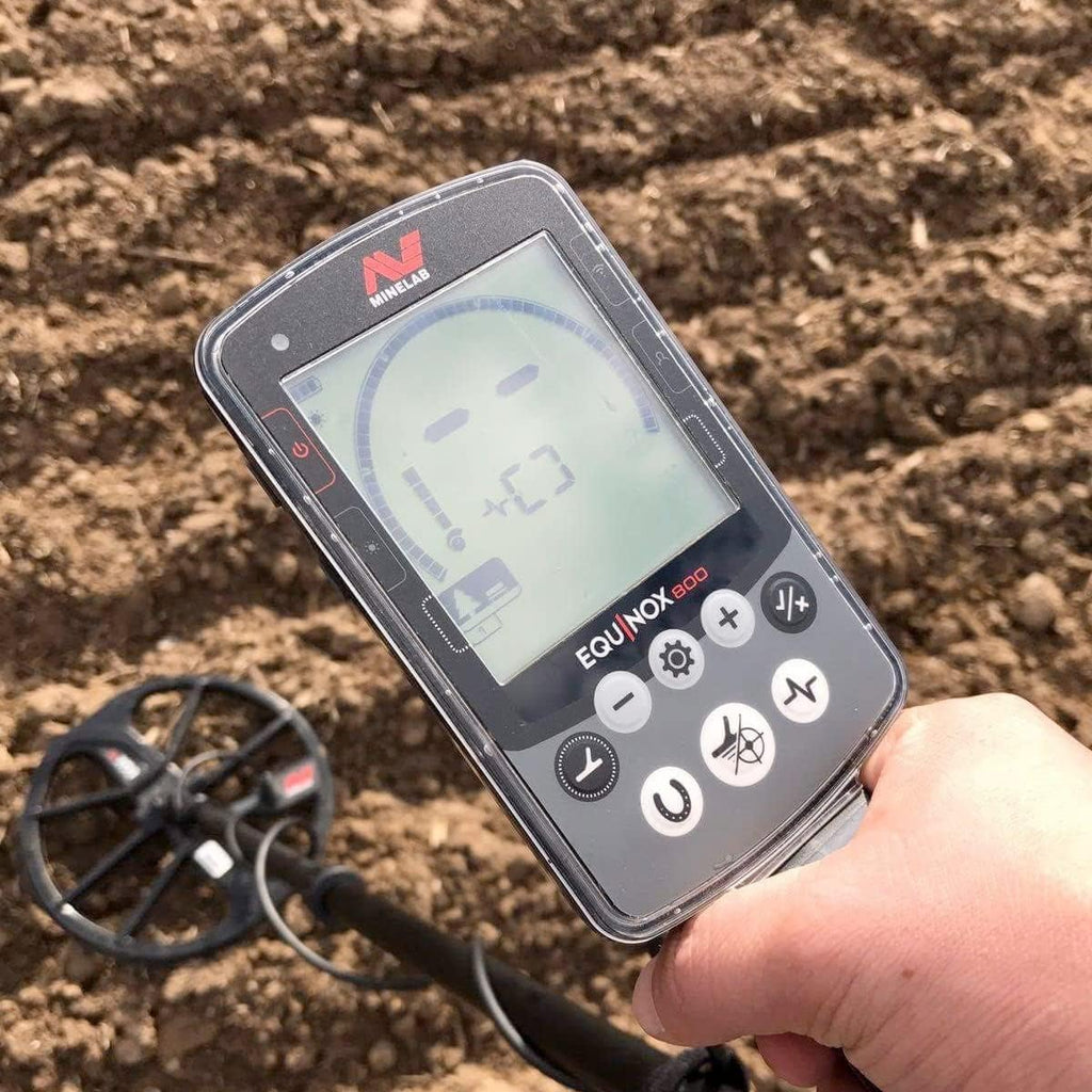 Metal Detector with 15 Inch Coil and Pinpointer A16003