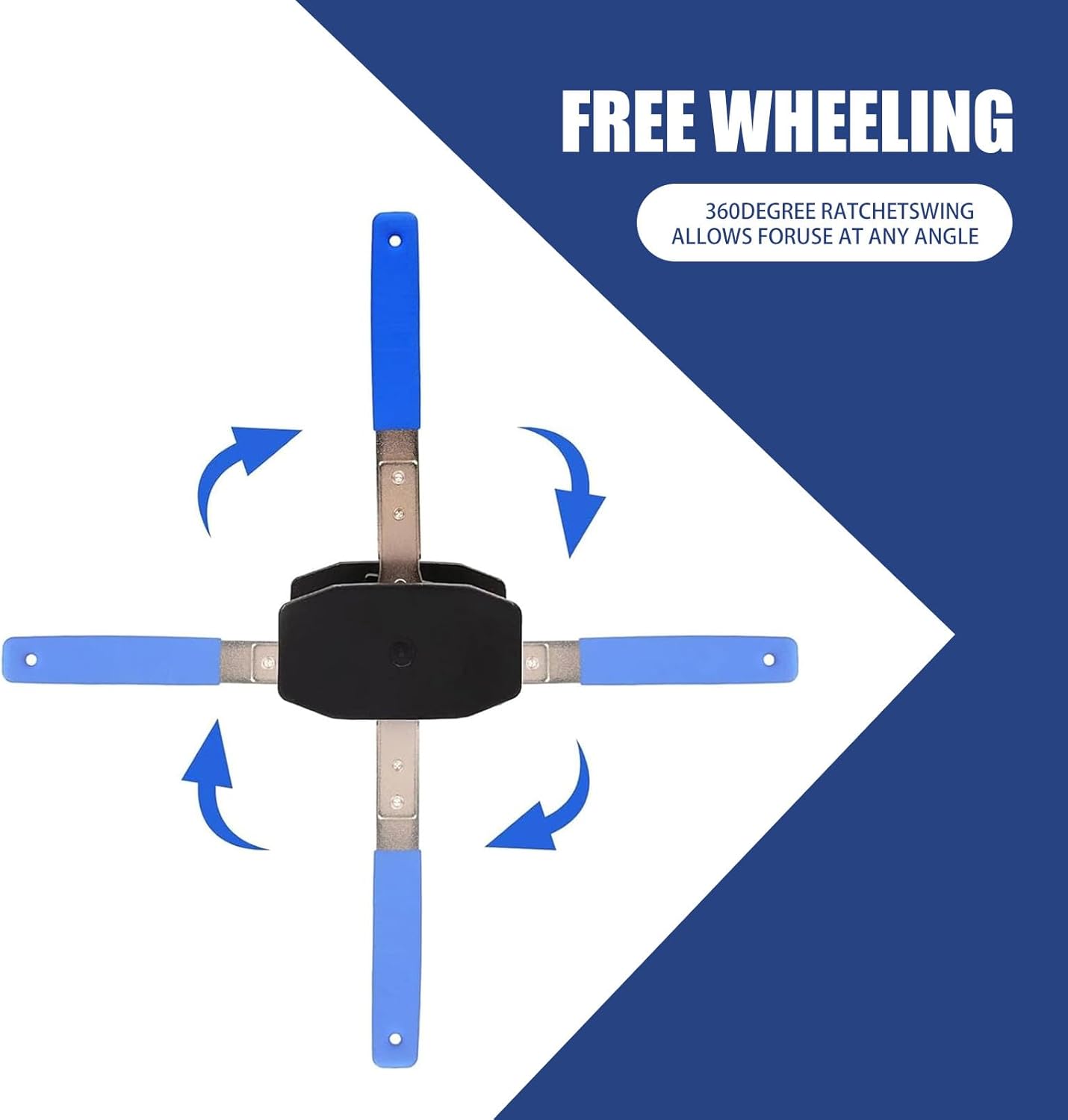 4 In 1 Ratchet Brake Caliper Press Tool (Blue & Black) I4999