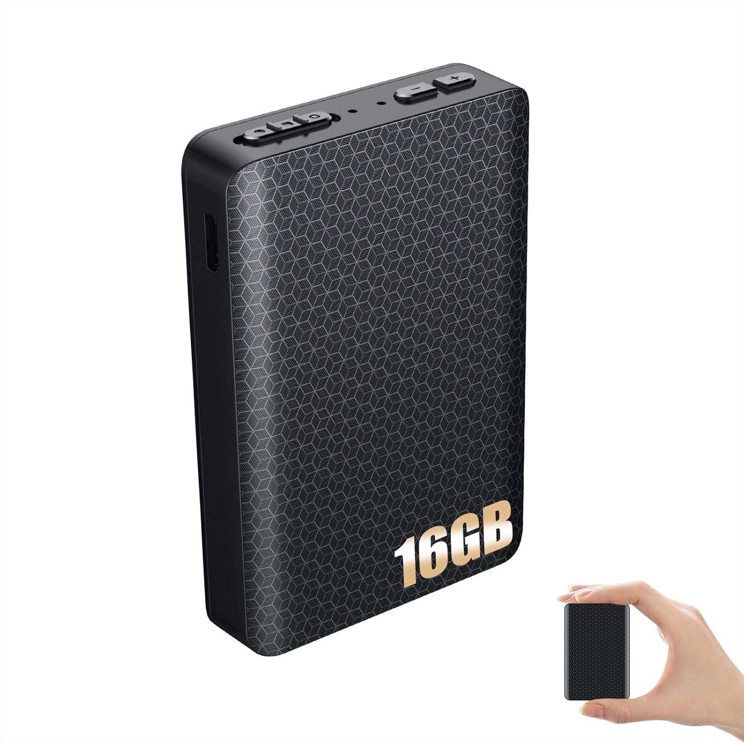 32GB Digital Voice Recorder with 400 Hour Storage, Pack of 2 D31408