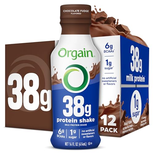 11 Fl Oz Pack of 12 Chocolate Fudge Protein Shake W53564