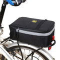 Black Reflective Bicycle Rear Carrier Bag M25699