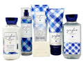 Gingham Deluxe Gift Set Fine Fragrance Mist Body Cream Shower Gel Body Lotion Moisturizing Body Wash H9620