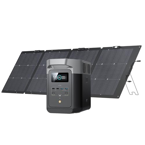 Solar Generator with 220W Solar Panel, LFP Battery, Portable Power Station G1882