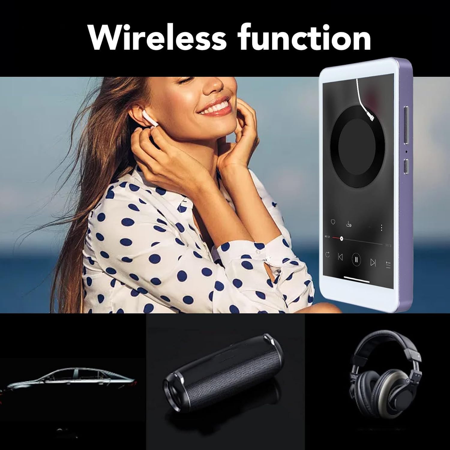 128GB Bluetooth 5.0 MP4 Player B795458