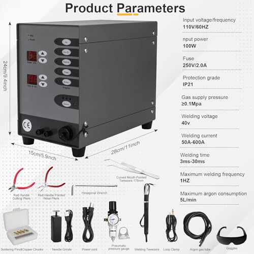 Pulse Arc Welder Permanent Jewelry Kit L18903