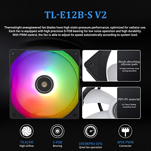 Black 240mm AIO Liquid CPU Cooler K28339