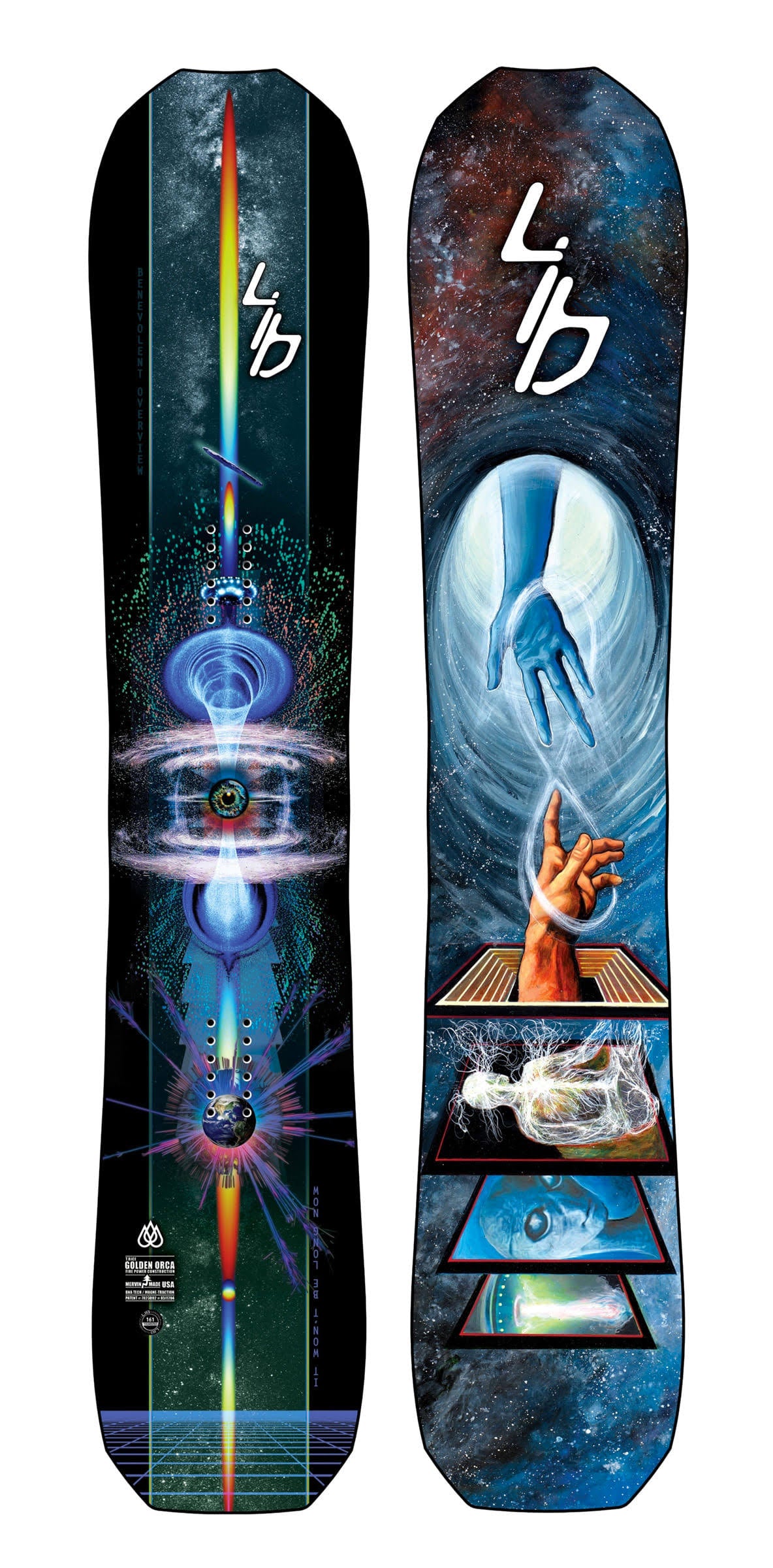Golden Orca Snowboard C1448