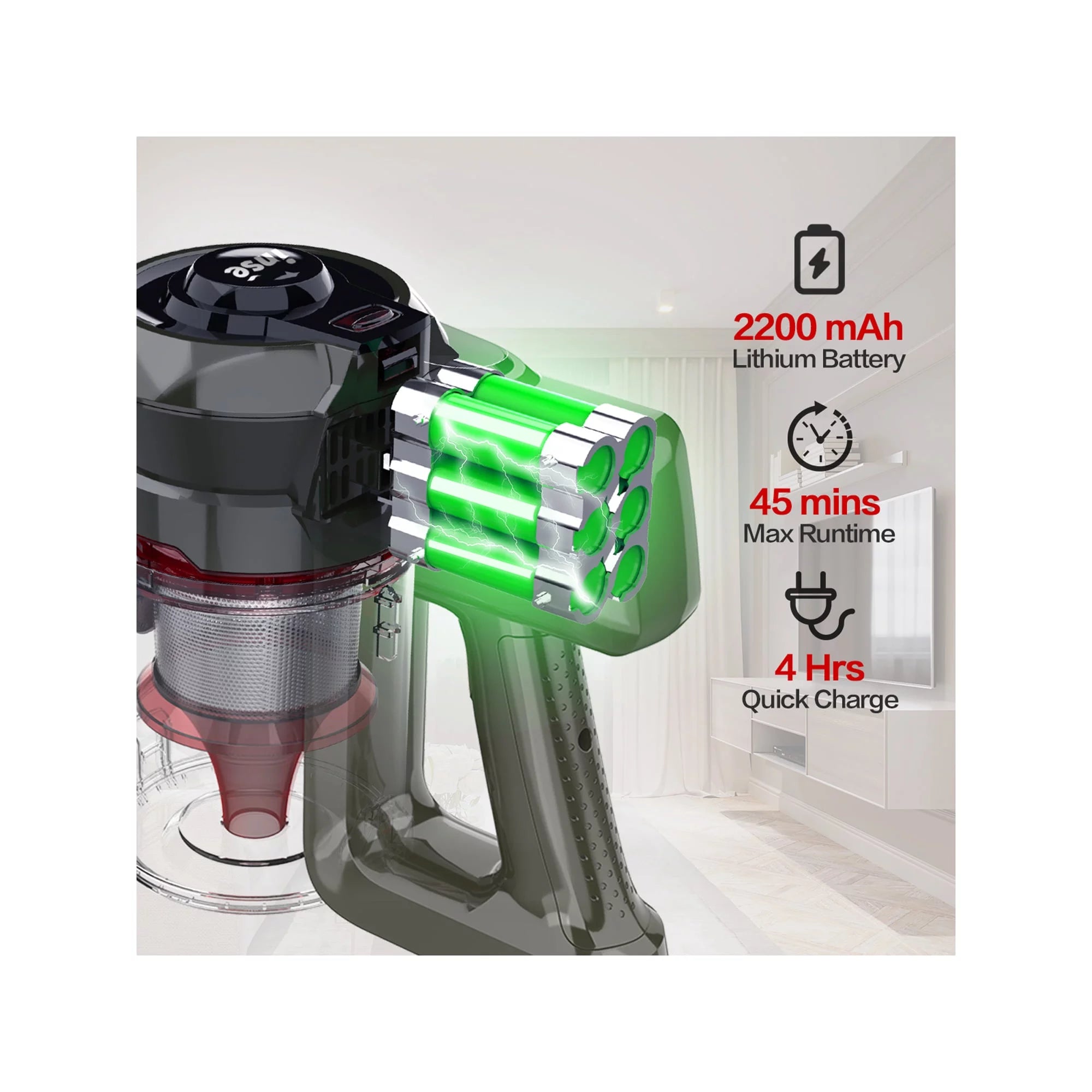 Cordless Stick Vacuum Cleaner P54314