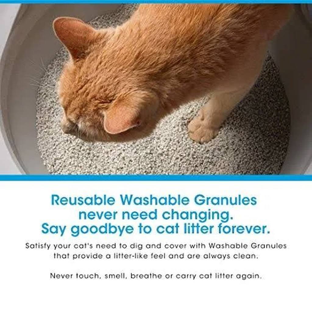 Self Washing Flushing Cat Box S228