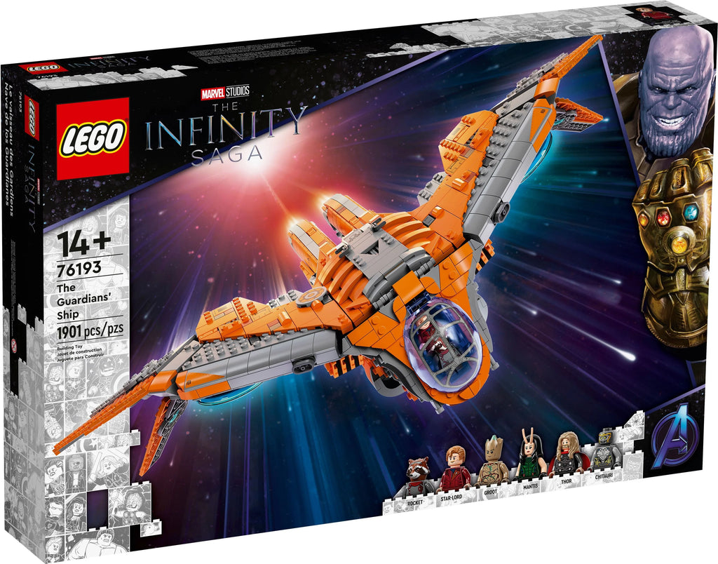Large Avengers Spaceship Model Building Toy L5362