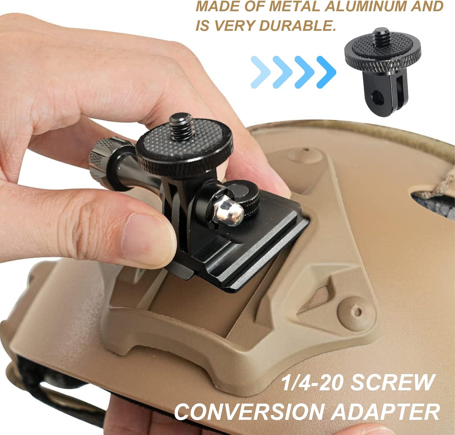 Aluminum Helmet Camera Mount I47931