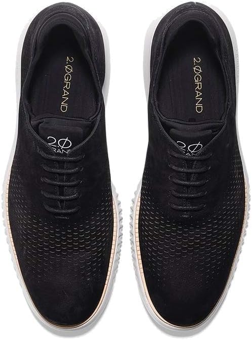Black Nubuck Grey Oxford C839