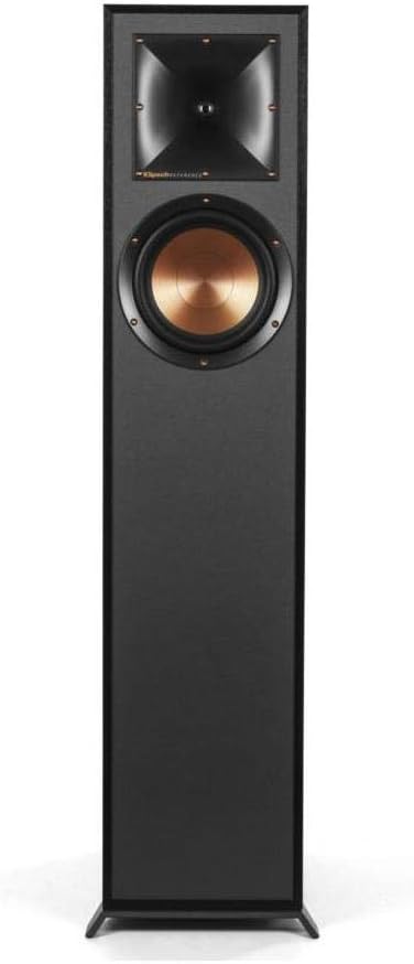 Black Floorstanding Speakers, Pair R678