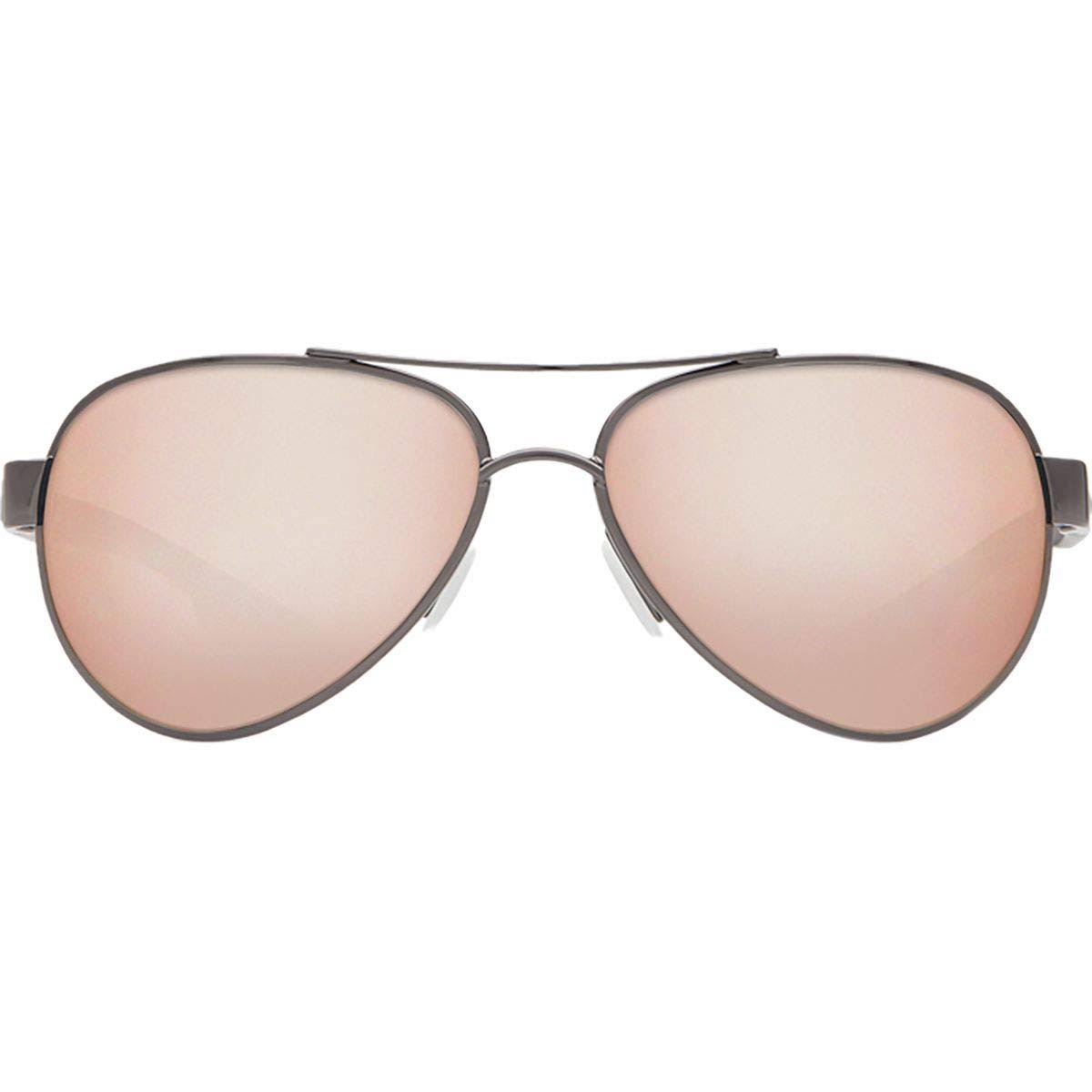 Gunmetal Square Sunglasses Copper Lens S150