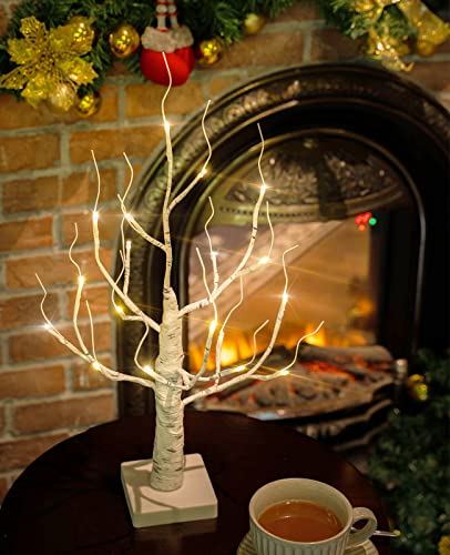 4ft 48LED Artificial Birch Tree Light U1690