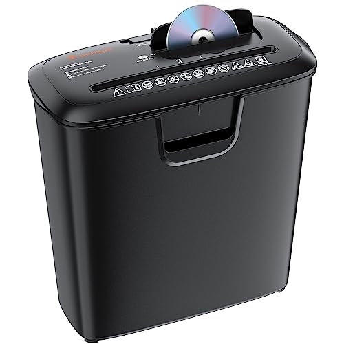 8-Sheet StripCut Paper Shredder with 3.4 Gallons Wastebasket Y849531