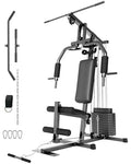 100LBS Weight Stack Multifunctional Home Gym Exercise Equipment O254