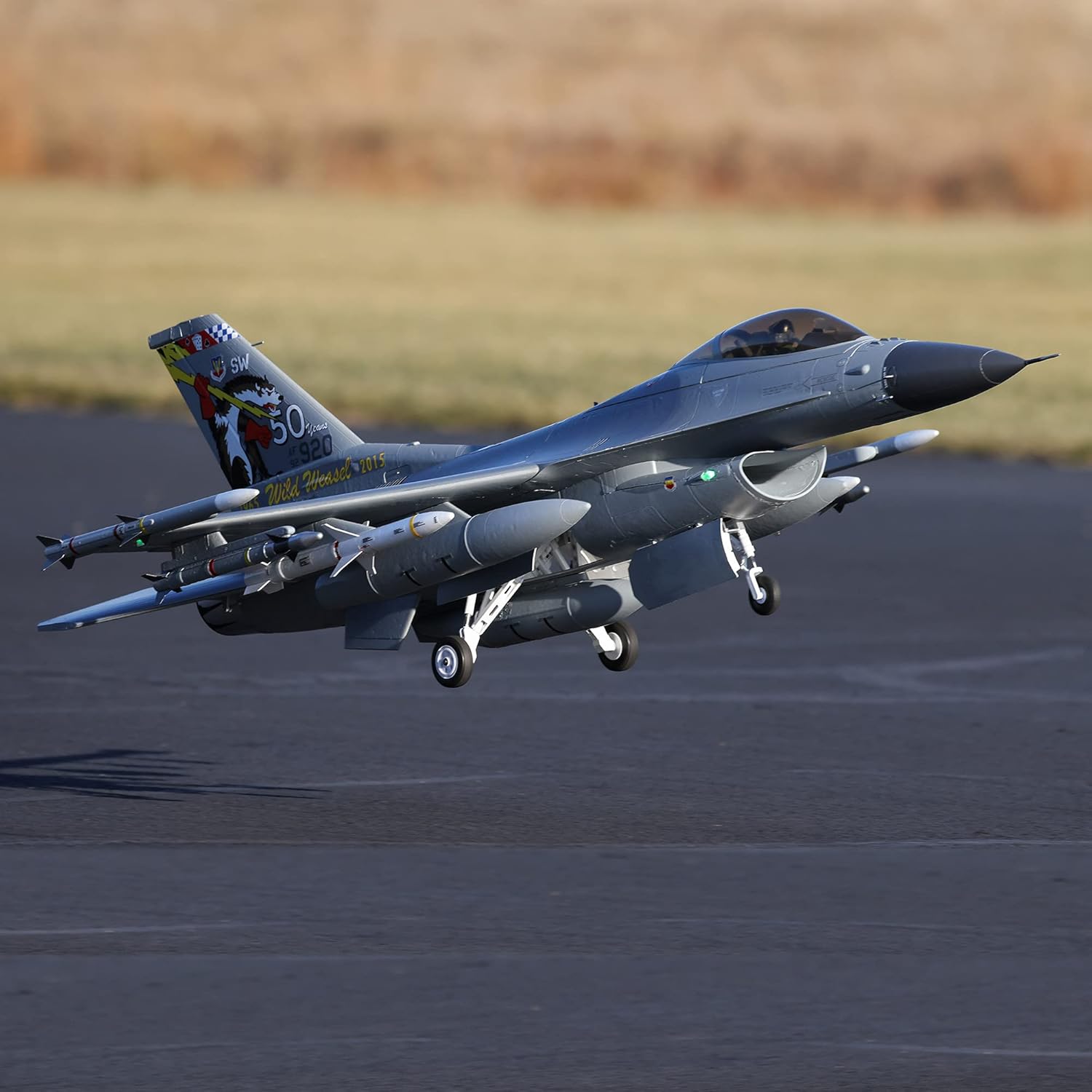 RC Airplane F-16 Falcon 80mm EDF Jet V79818