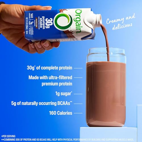 11 Fl Oz Pack of 12 Chocolate Fudge Protein Shake W53564