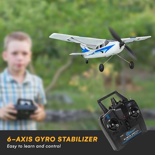 4 Channel Stunt Flying RC Plane, 20" Wing Span, EPP Foam N9532