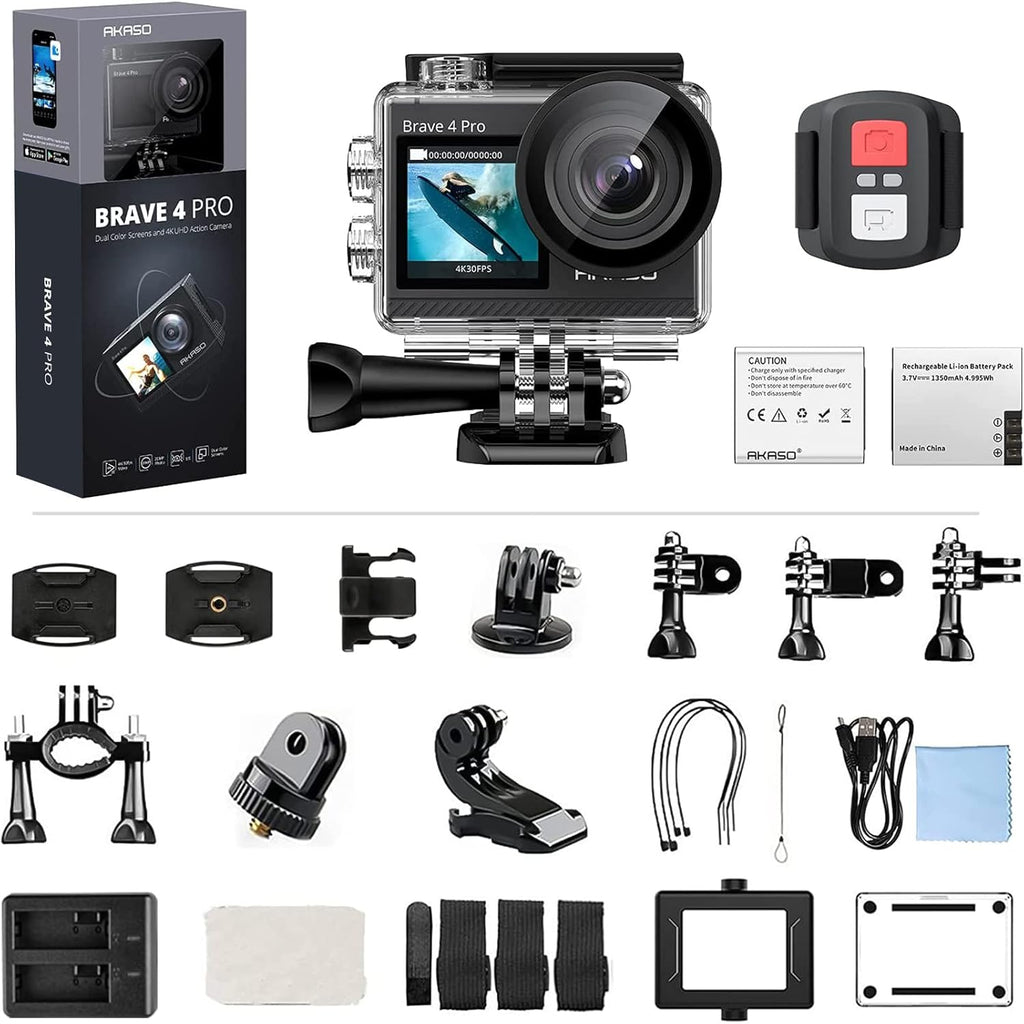 4K30FPS Action Camera with Touch Screen A79429