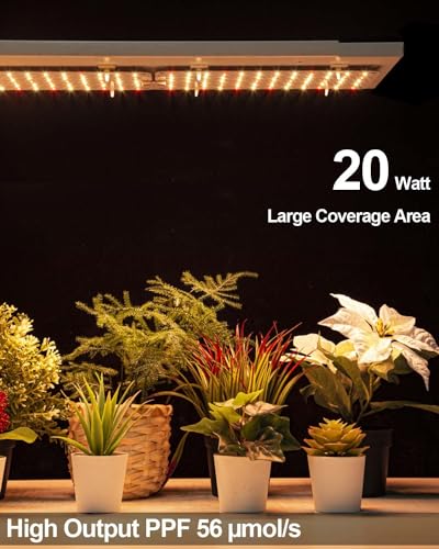 2Pcs 20W Full Spectrum LED Plant Grow Light H715