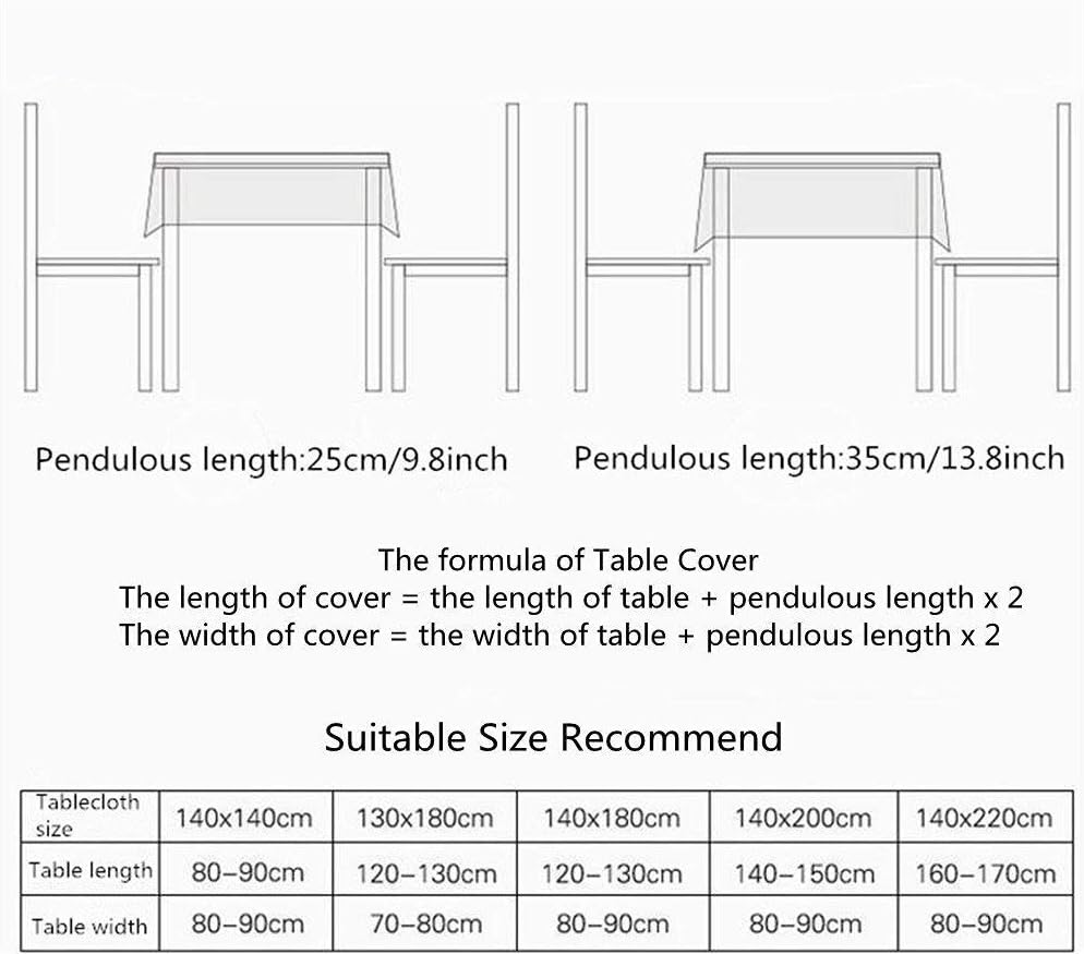 Round 60 Inch Cotton Linen Tablecloth F591