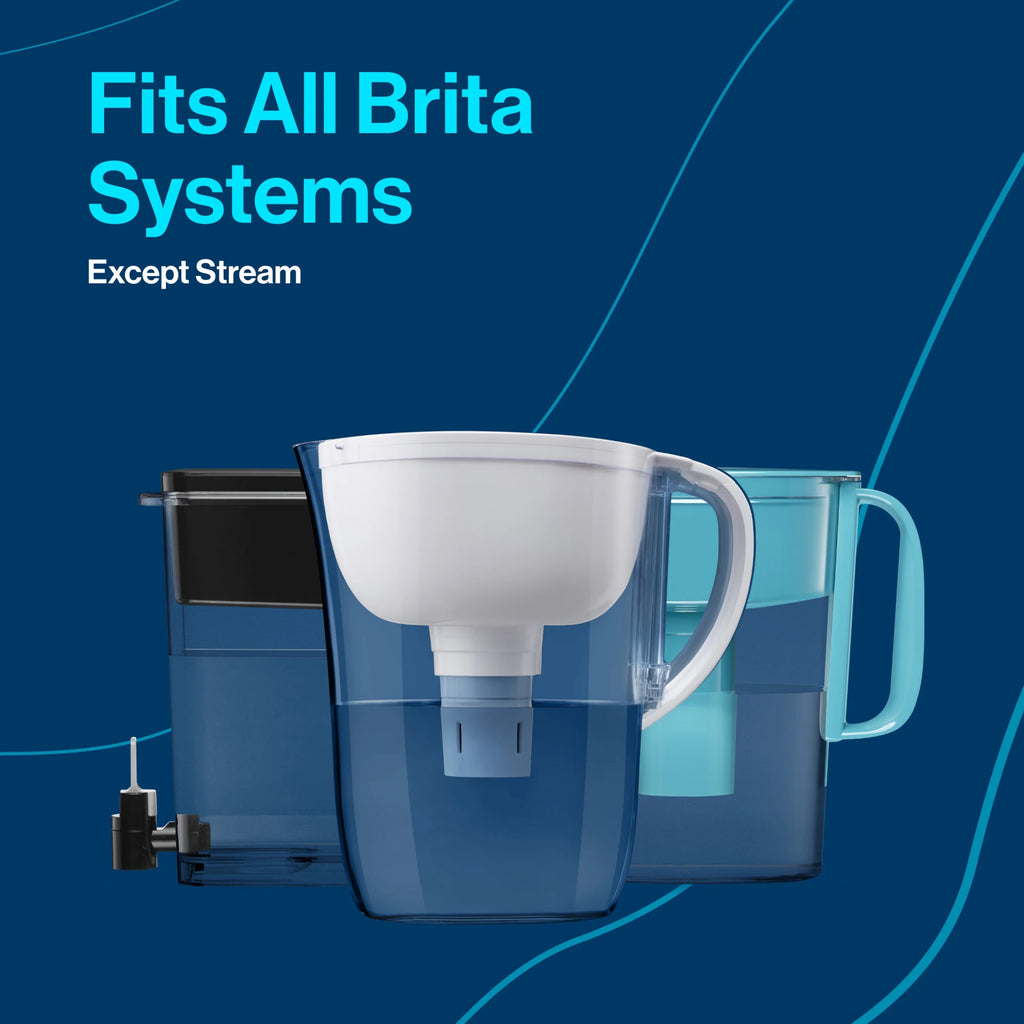 Large 10 Cup Blue Water Filter Pitcher R130