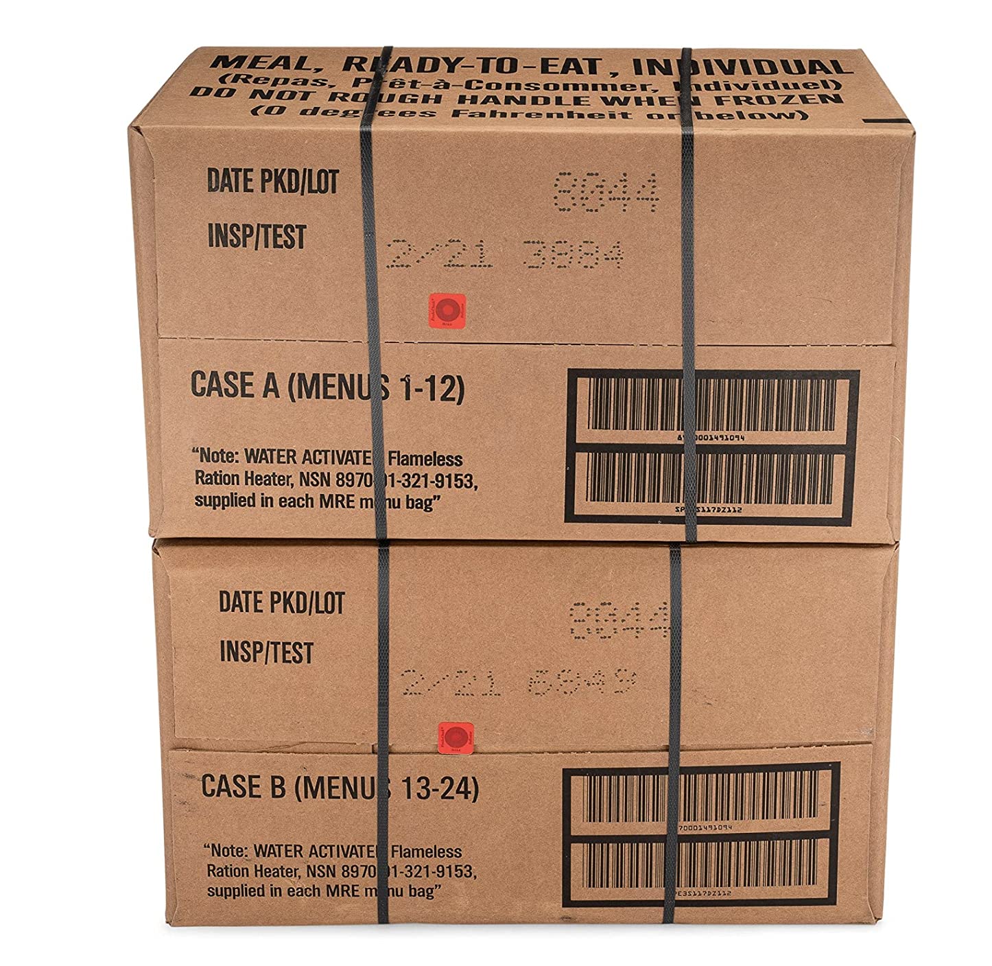 24ct MRE Meals Ready to Eat X214