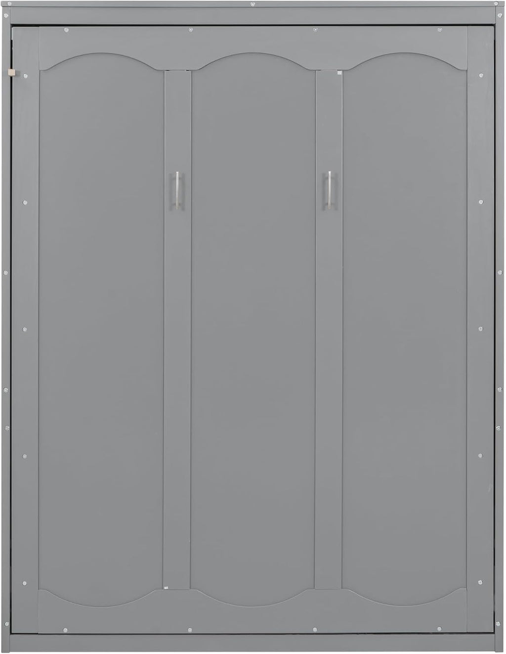 Queen Size Grey Wood Murphy Bed V359042